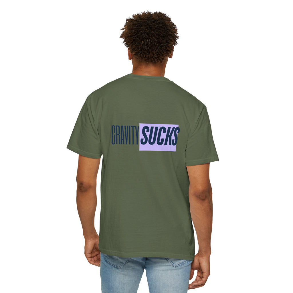 Gravity Sucks Climbing T-Shirt — Funny Rock Climber Tee