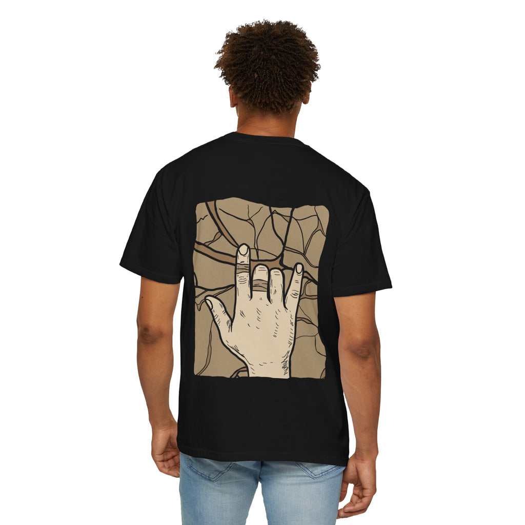 Climbing shirt, Hand on rock, T-shirt - Men