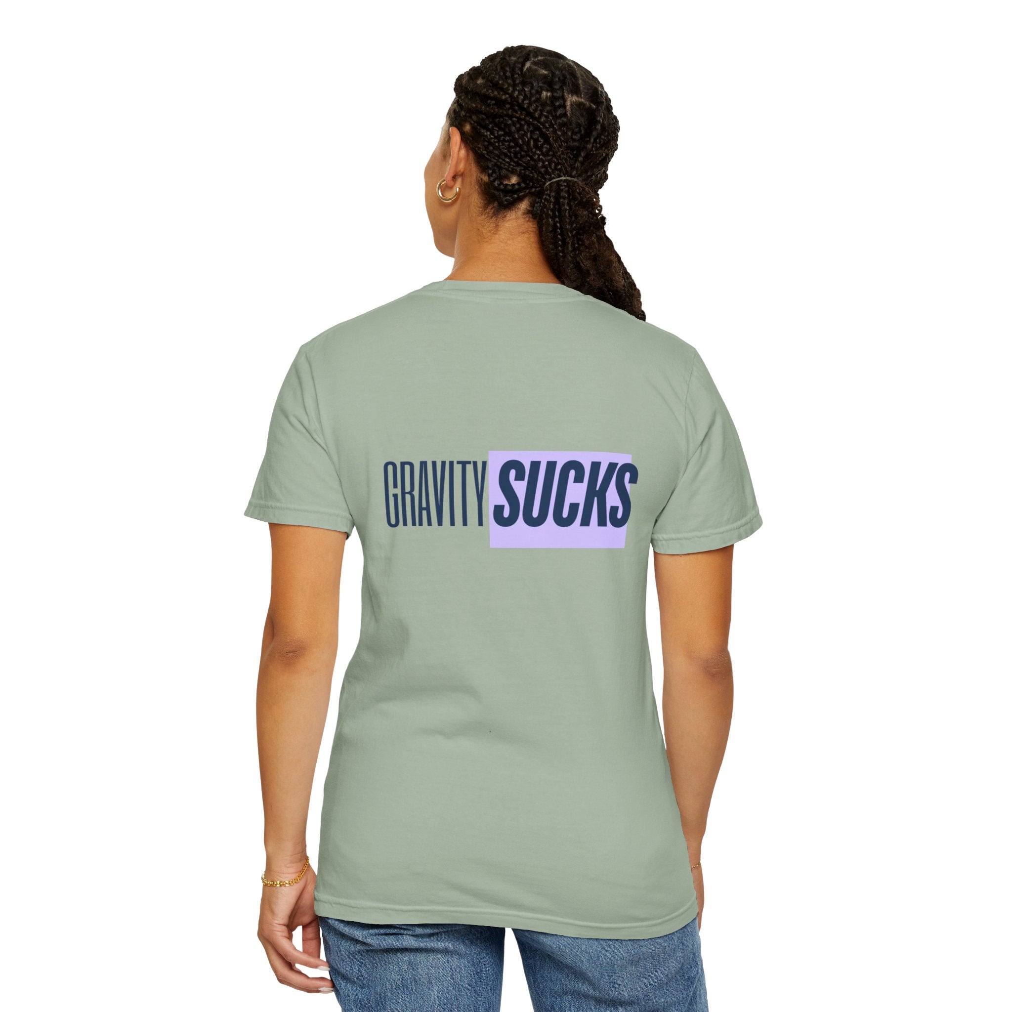 Gravity Sucks Climbing T-Shirt — Funny Rock Climber Tee