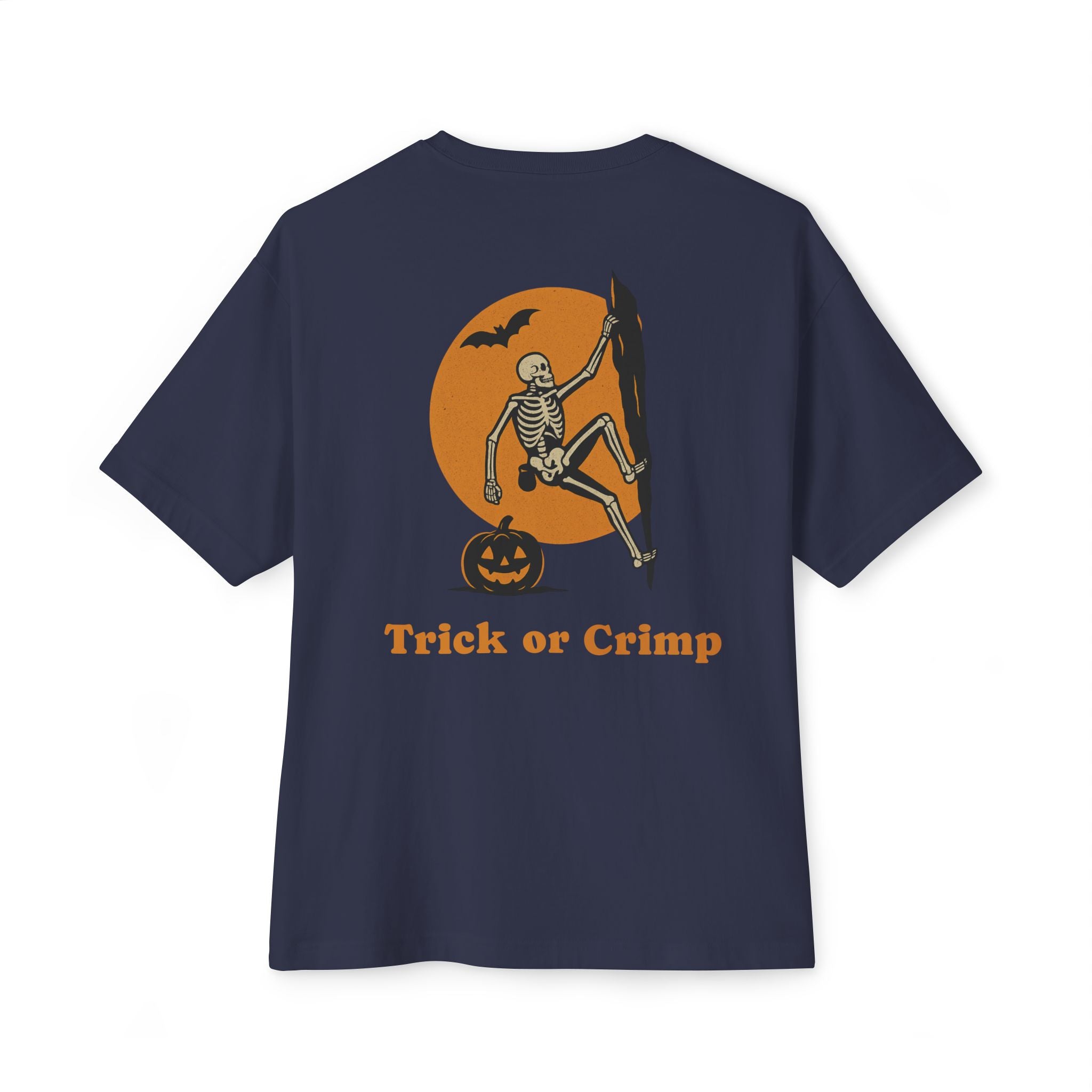 Trick or Crimp, Skeleton, Dark, T-Shirt