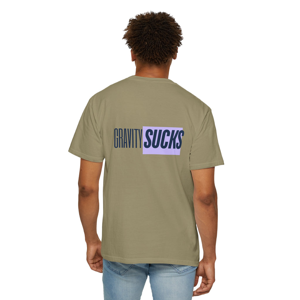 Gravity Sucks Climbing T-Shirt — Funny Rock Climber Tee