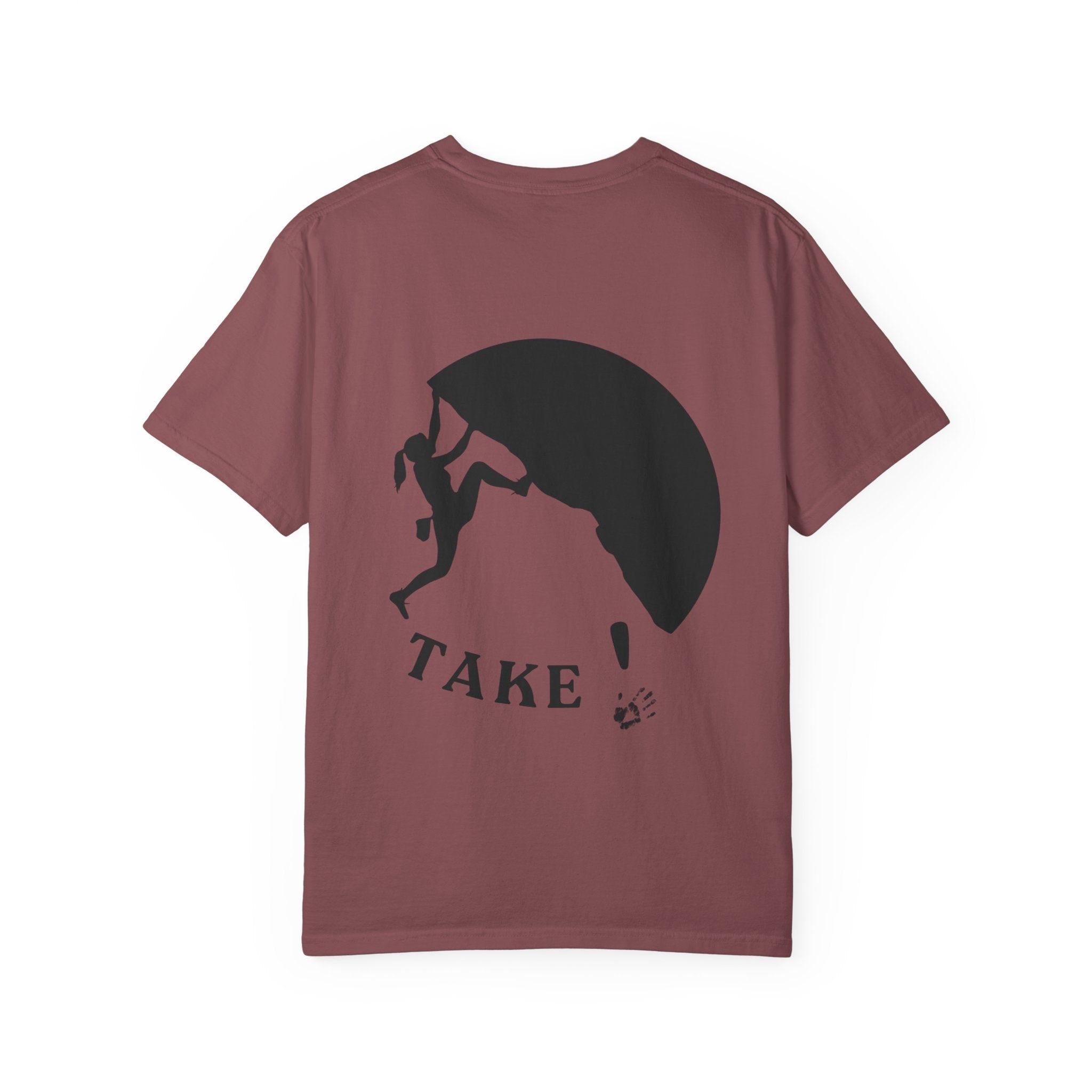 Take , Adventure Climbing Graphic T-Shirt | Take | Fun climbing shirt