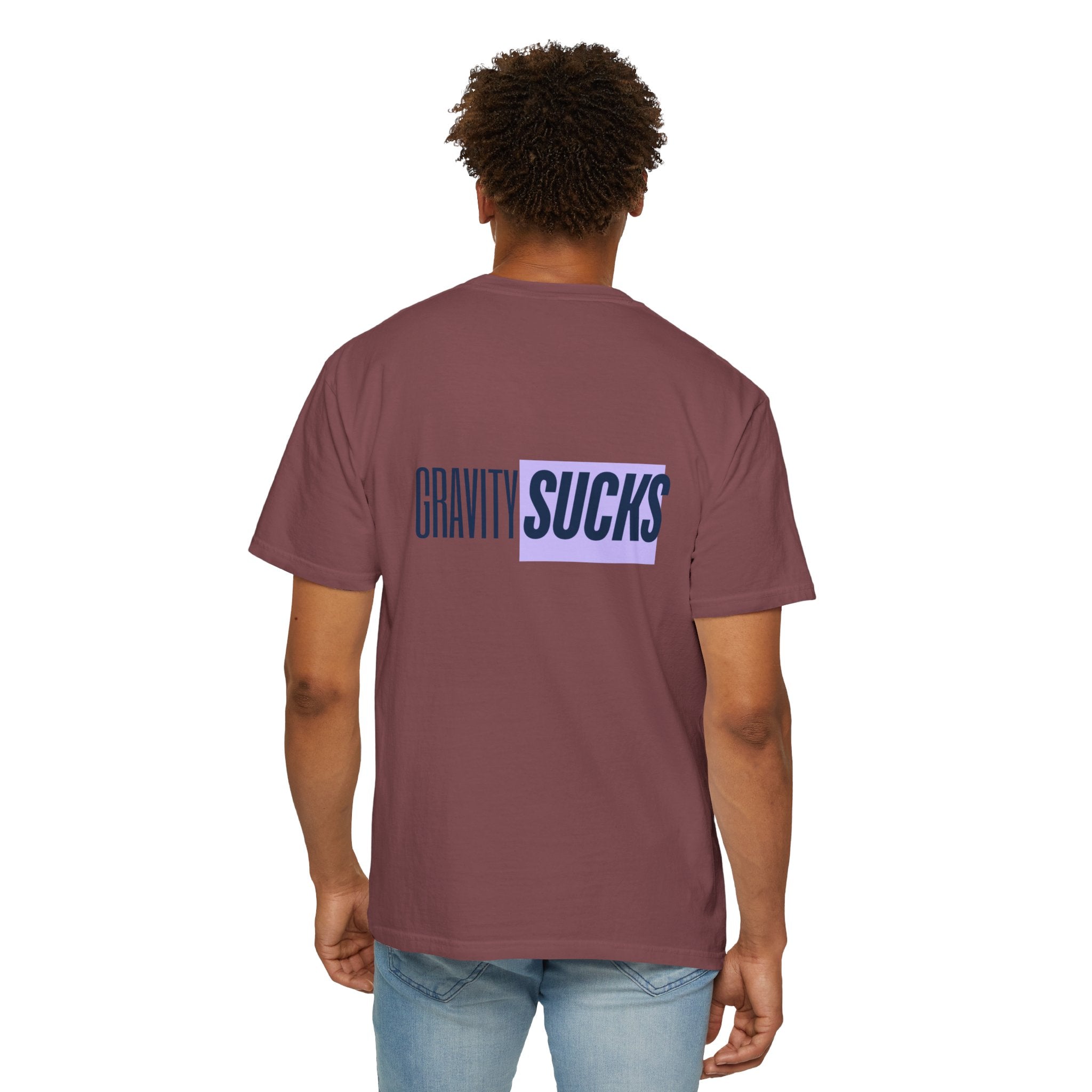 Gravity Sucks Climbing T-Shirt — Funny Rock Climber Tee