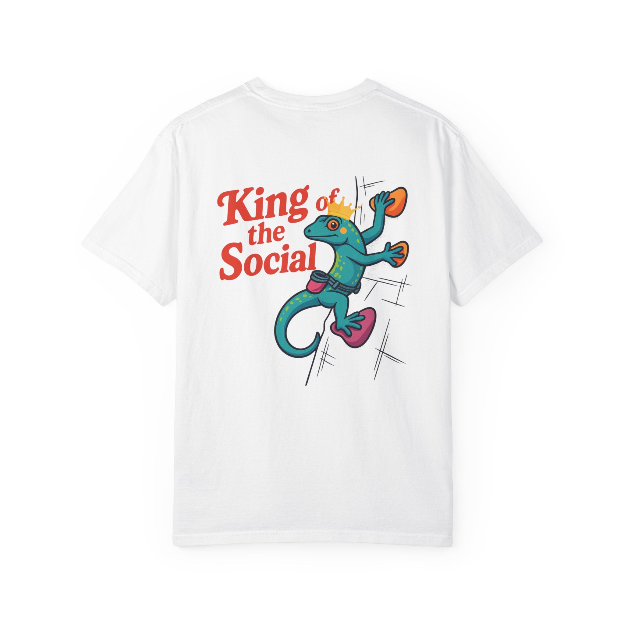 Matan - King of the Social Club T-Shirt — Retro Lizard Graphic Tee