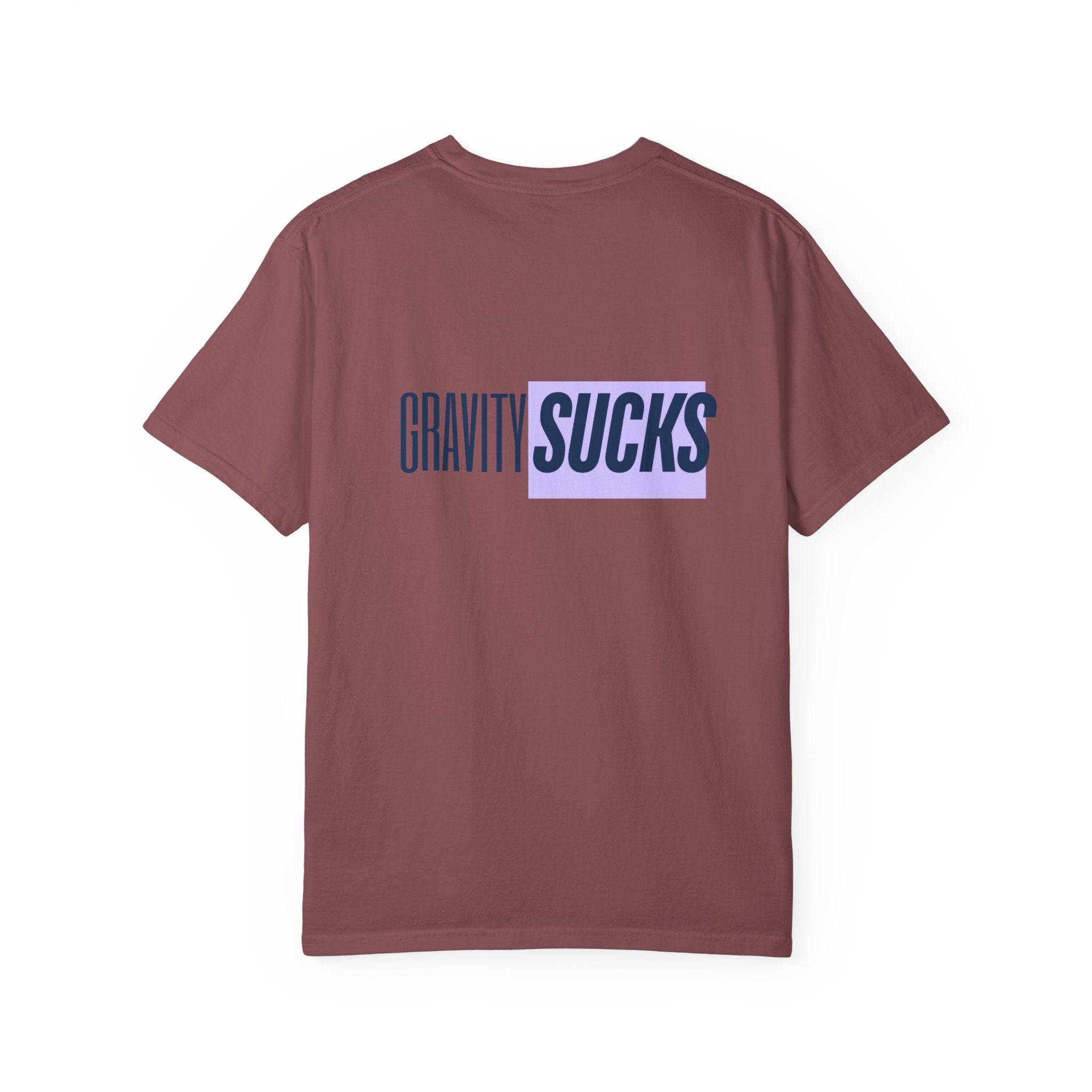 Gravity Sucks Climbing T-Shirt — Funny Rock Climber Tee