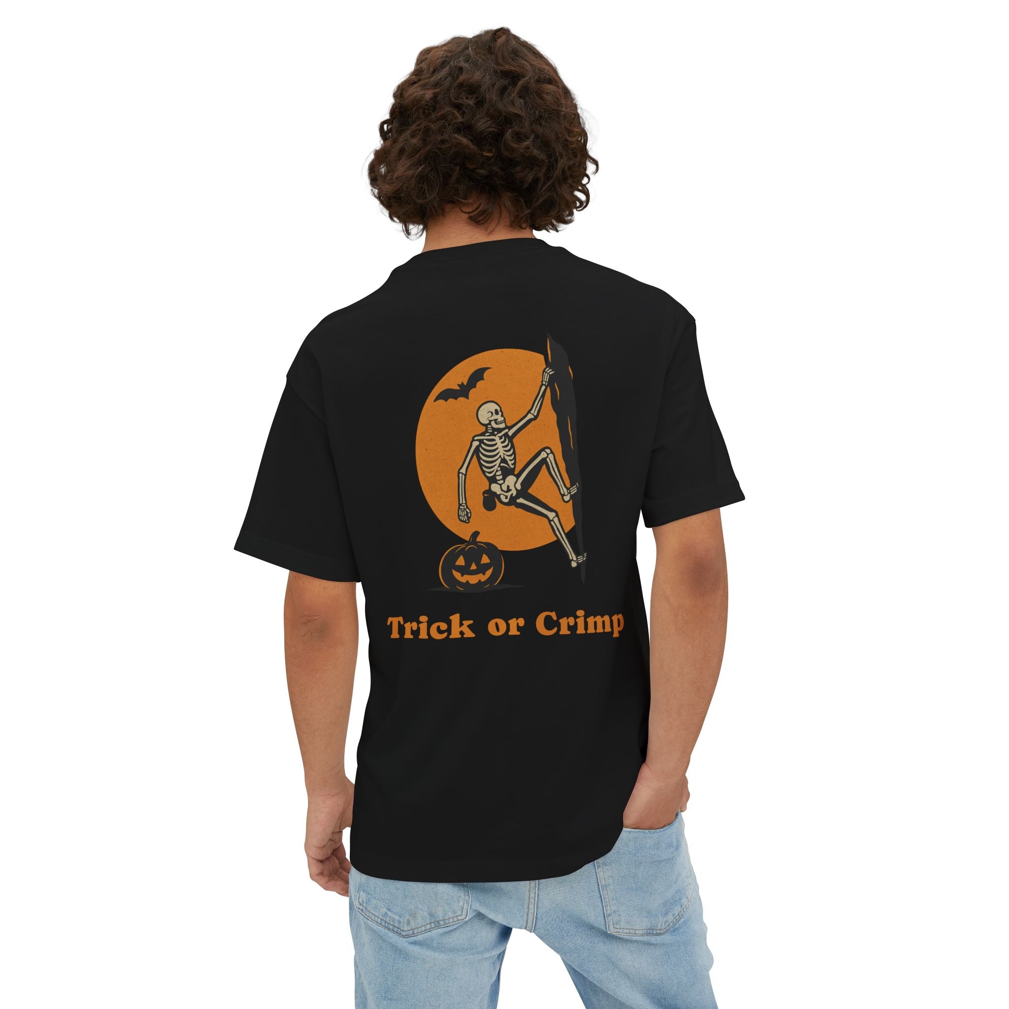 Trick or Crimp, Skeleton, Dark, T-Shirt