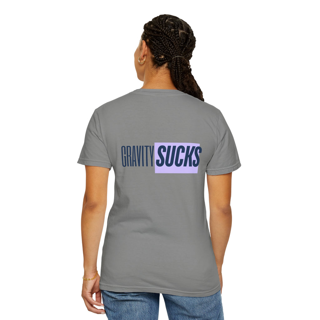 Gravity Sucks Climbing T-Shirt — Funny Rock Climber Tee