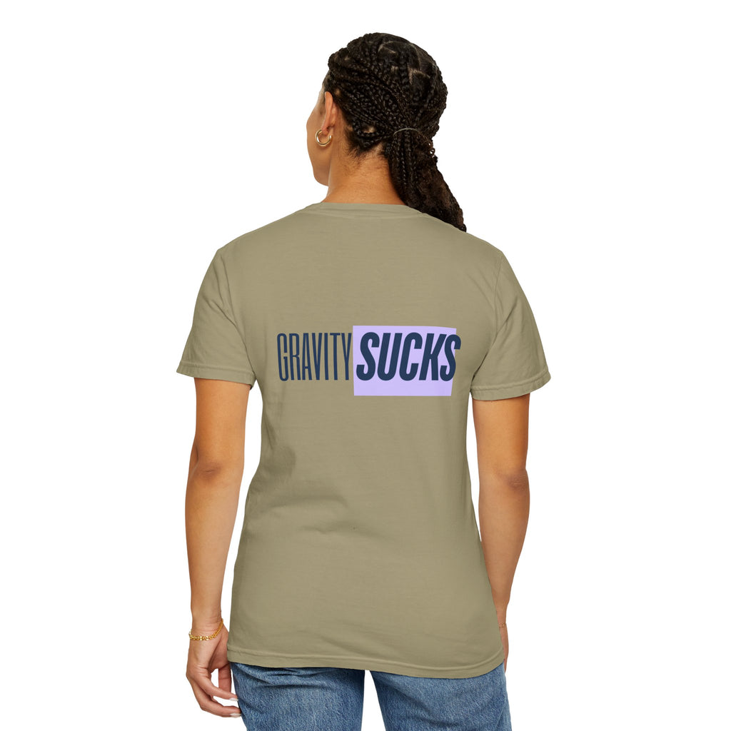 Gravity Sucks Climbing T-Shirt — Funny Rock Climber Tee