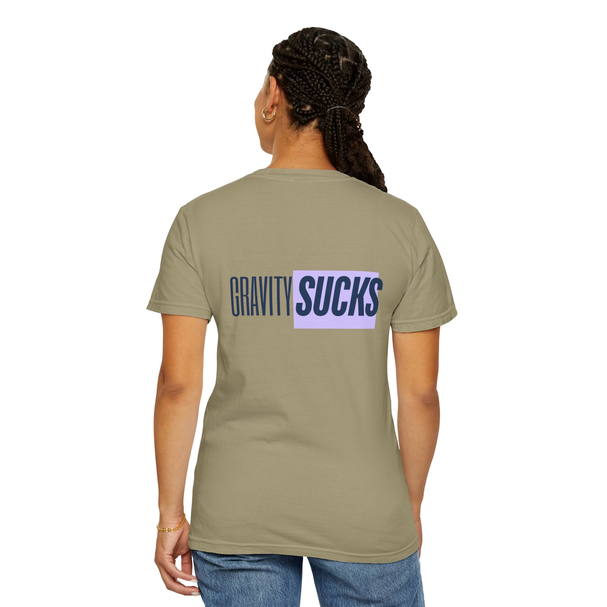Gravity Sucks Climbing T-Shirt — Funny Rock Climber Tee
