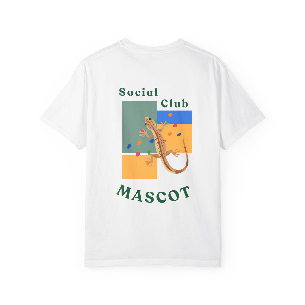 Social Club Mascot Unisex Garment-Dyed T-Shirt