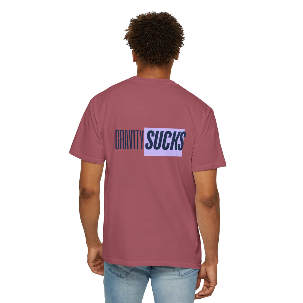 Gravity Sucks Climbing T-Shirt — Funny Rock Climber Tee