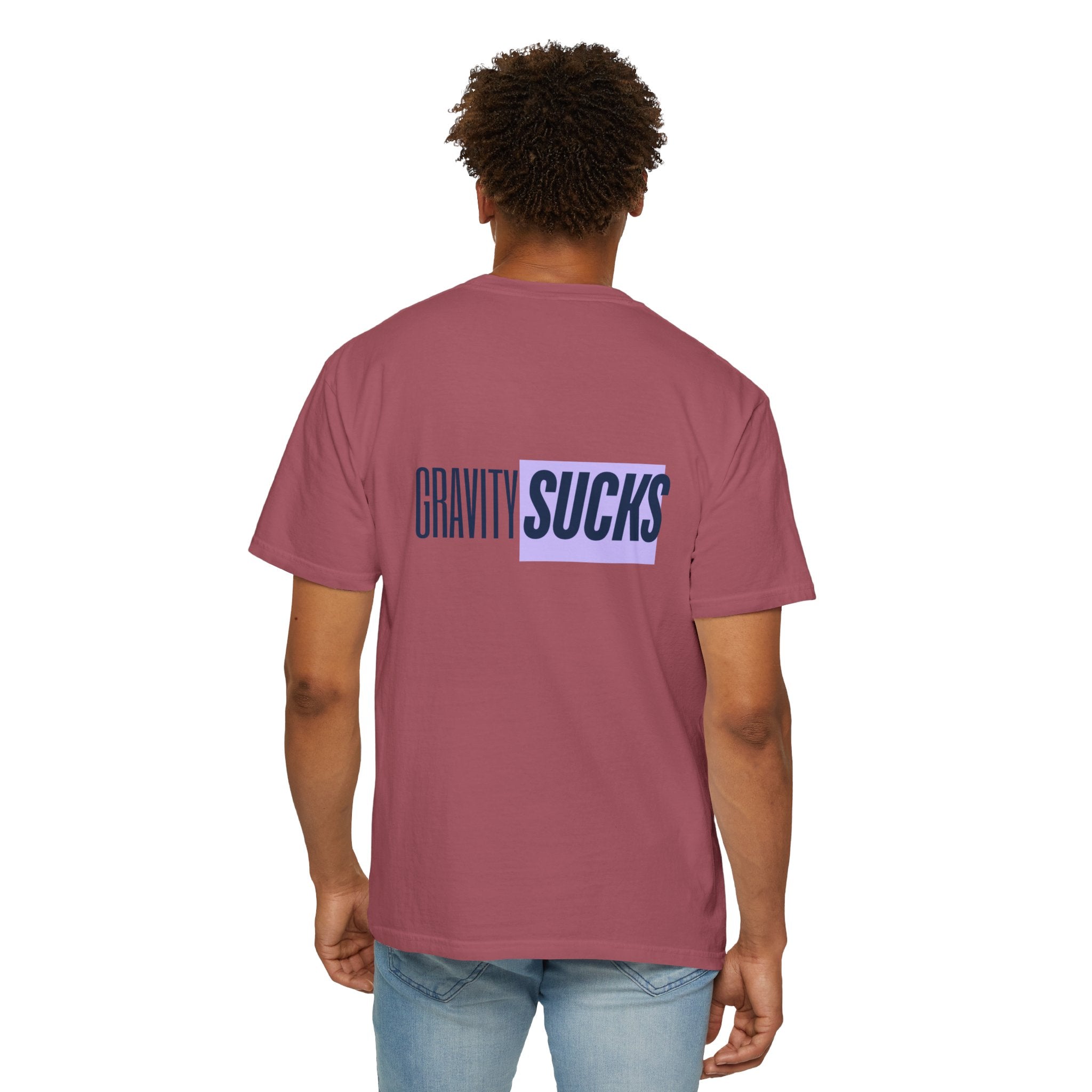 Gravity Sucks Climbing T-Shirt — Funny Rock Climber Tee