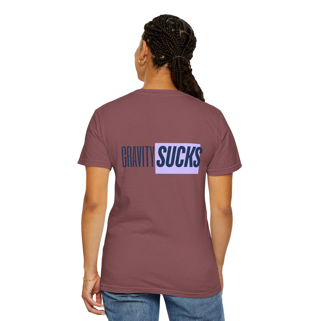 Gravity Sucks Climbing T-Shirt — Funny Rock Climber Tee