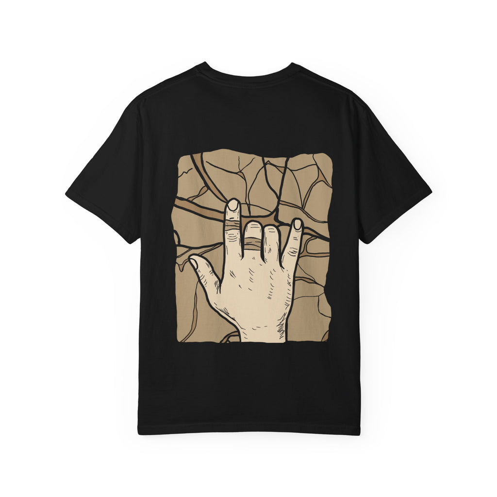 Climbing shirt, Hand on rock, T-shirt - Men