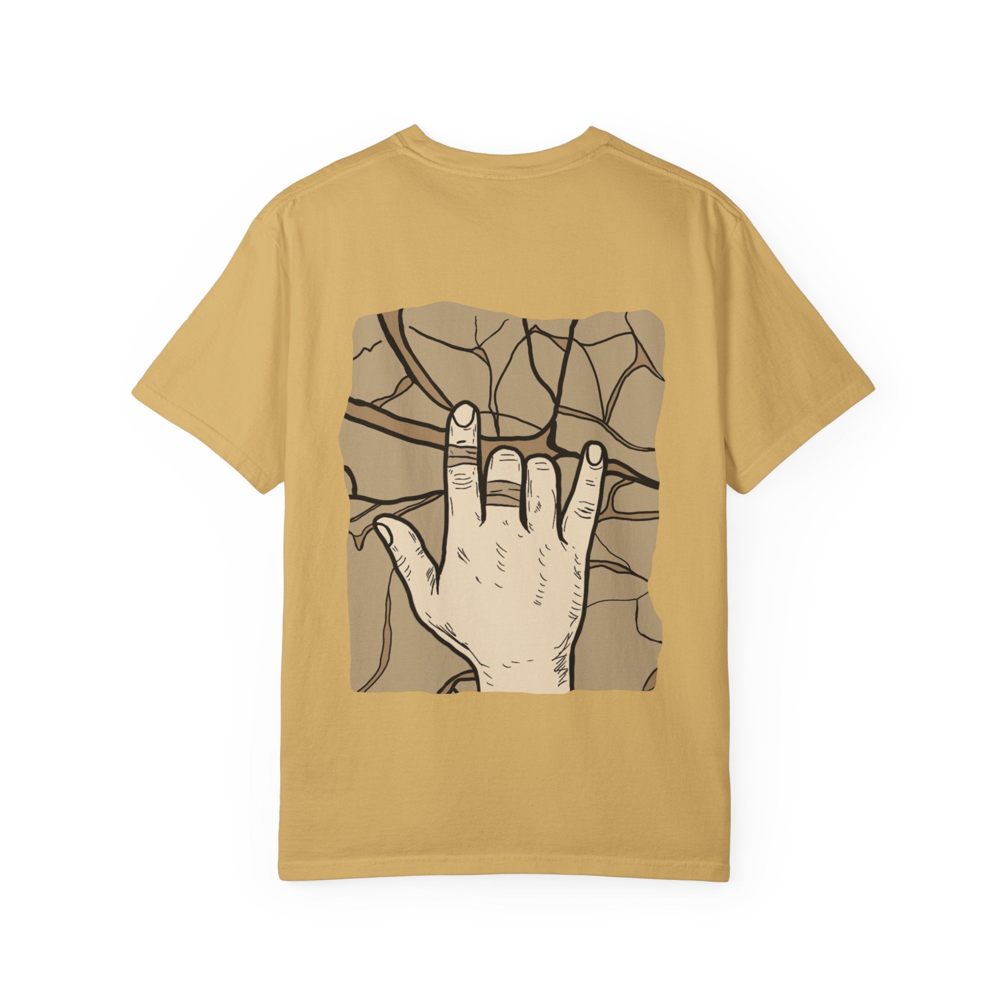 Climbing shirt, Hand on rock, T-shirt - Men