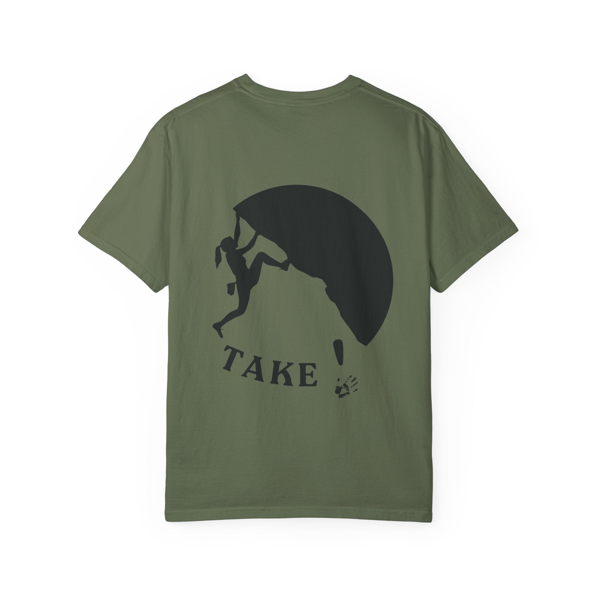 Take , Adventure Climbing Graphic T-Shirt | Take | Fun climbing shirt