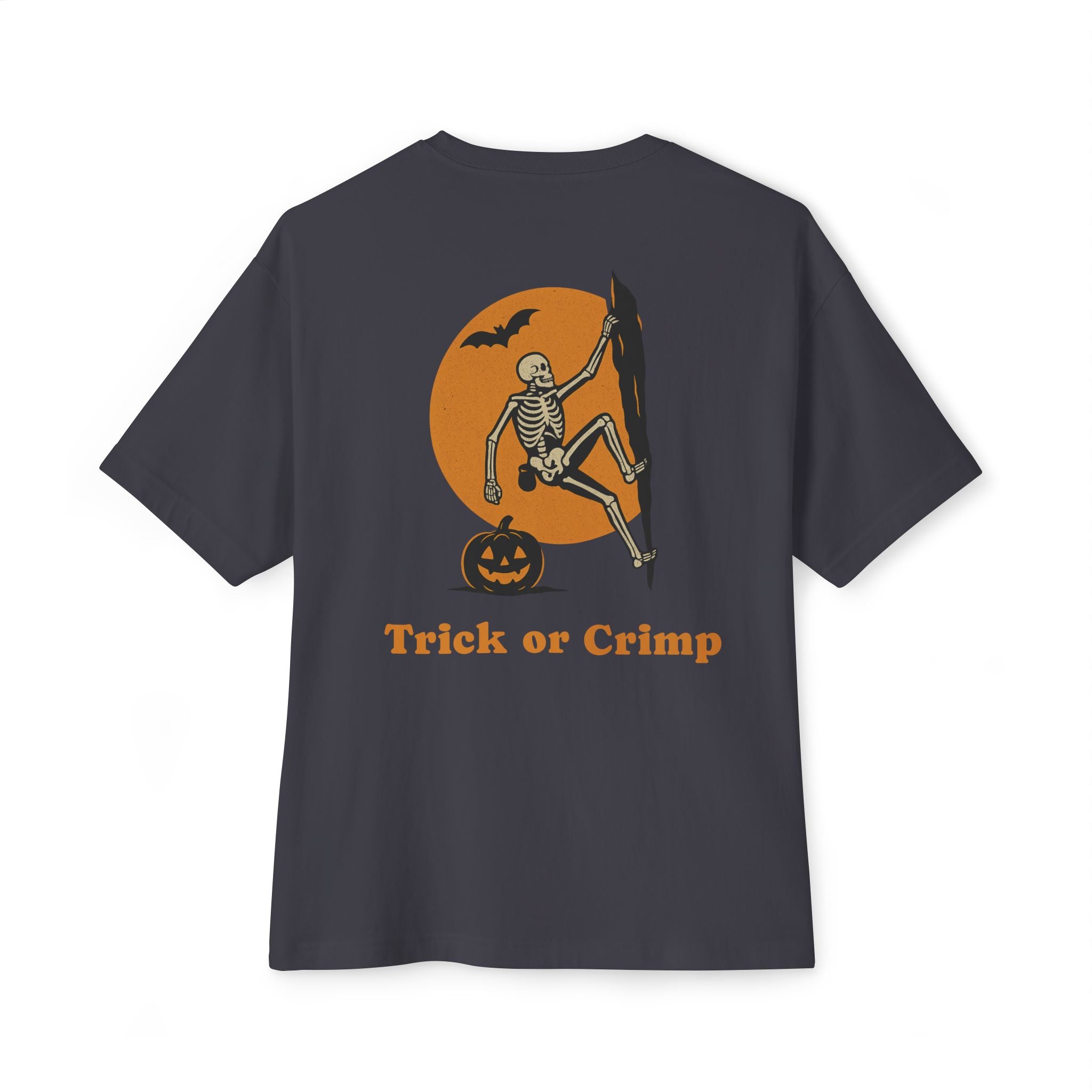 Trick or Crimp, Skeleton, Dark, T-Shirt