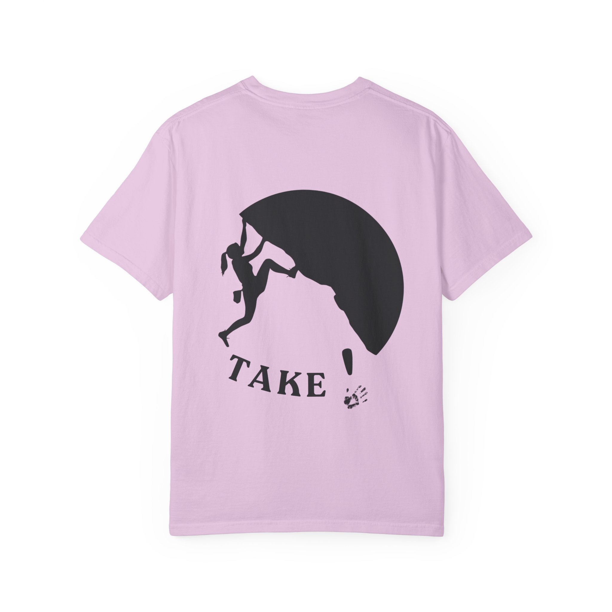 Take , Adventure Climbing Graphic T-Shirt | Take | Fun climbing shirt