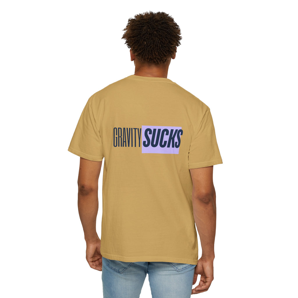Gravity Sucks Climbing T-Shirt — Funny Rock Climber Tee