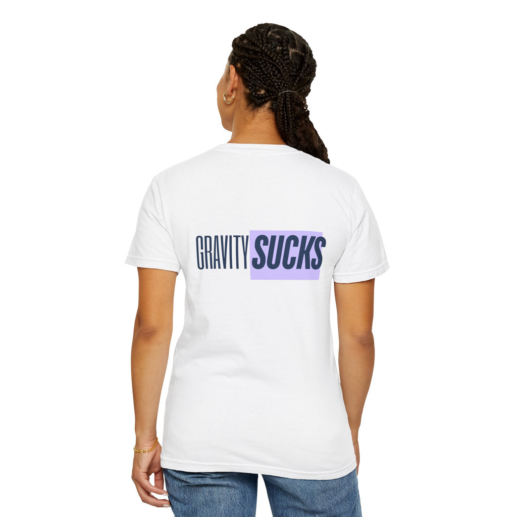 Gravity Sucks Climbing T-Shirt — Funny Rock Climber Tee
