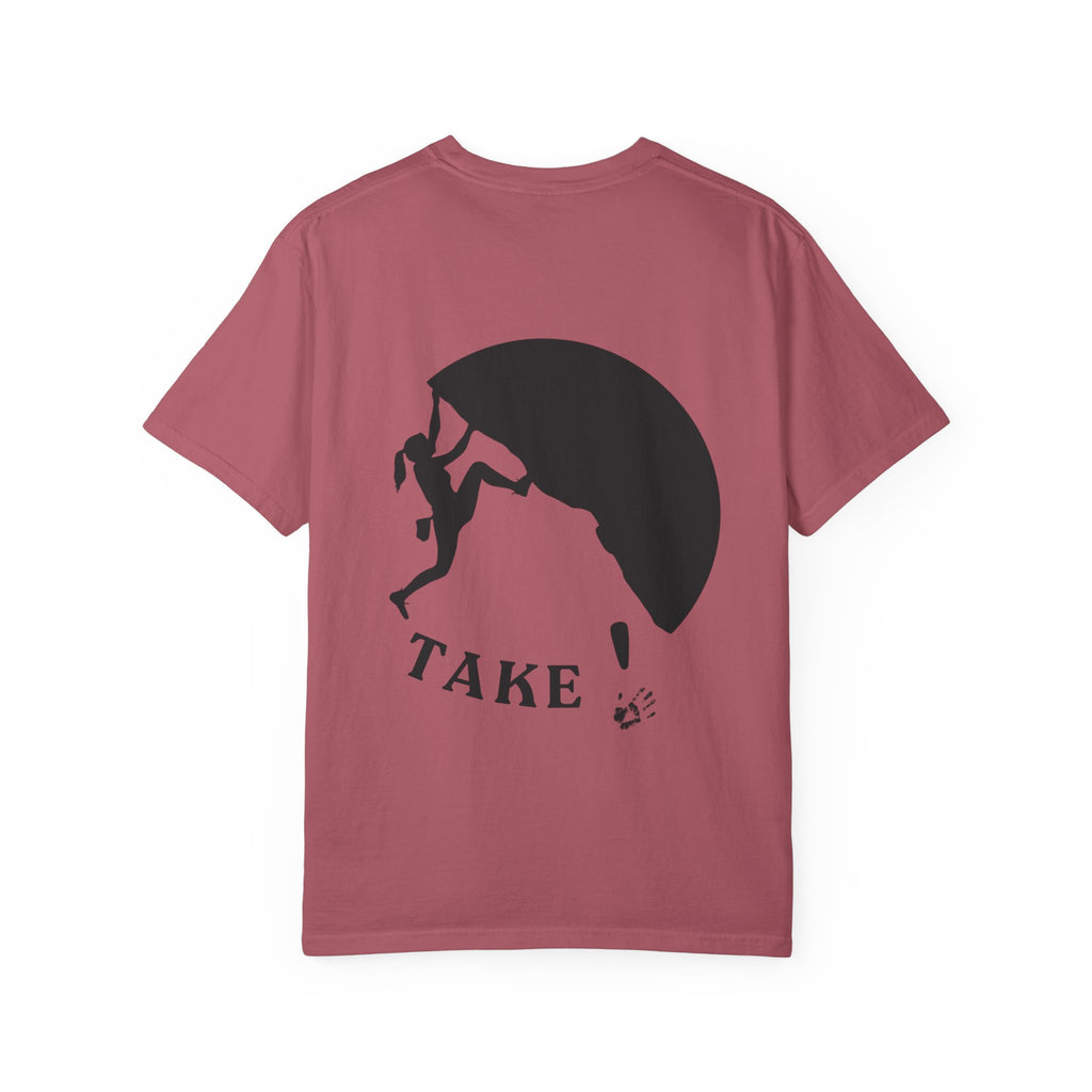 Take , Adventure Climbing Graphic T-Shirt | Take | Fun climbing shirt