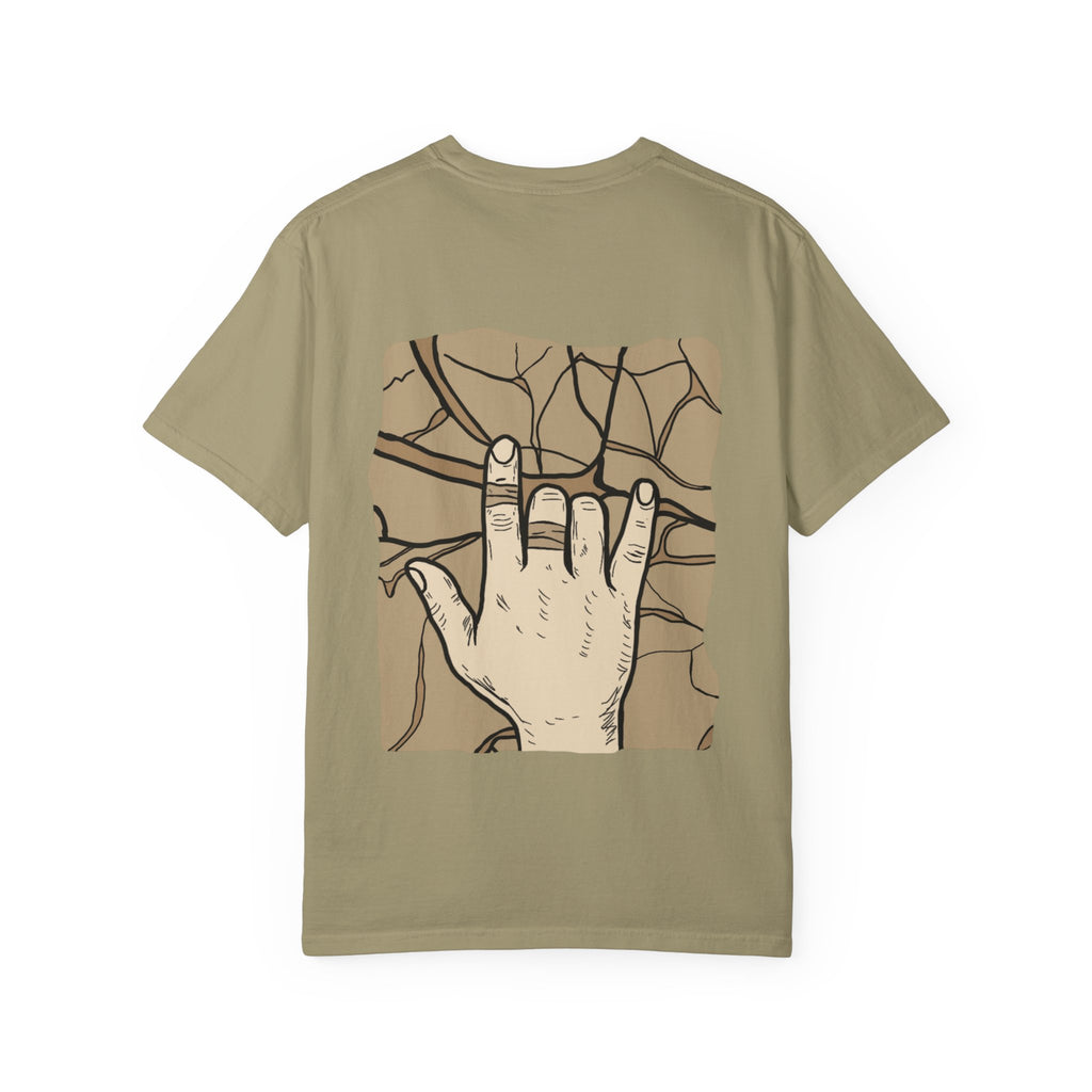 Climbing shirt, Hand on rock, T-shirt - Men
